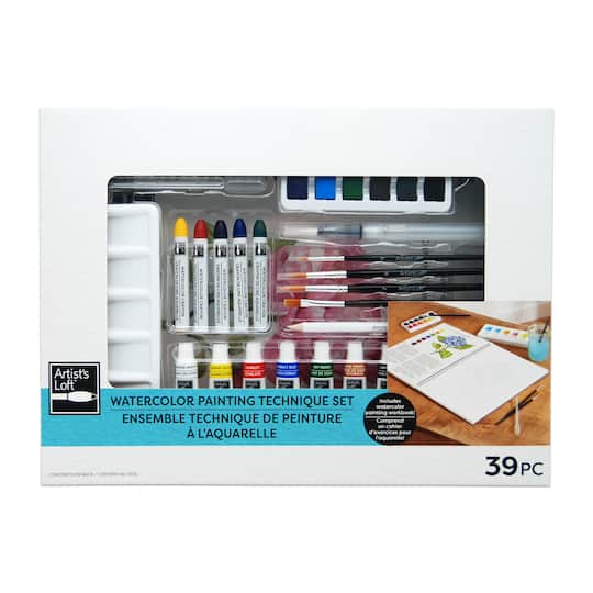 Watercolor Painting Technique Set by Artist's Loft™ Michaels